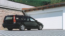Double seceuroglide remote control roller garage door in white finish